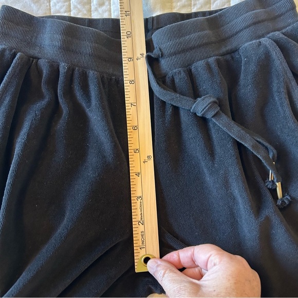 Young Fabulous & Broke Black Velour Joggers. Size Small. - Picture 9 of 13